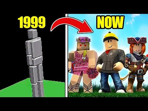 Evolution of ROBLOX AVATARS (1999-2024)