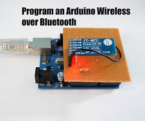Program an Arduino Wireless Over Bluetooth
