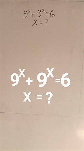 Only 10% solve this equation #maths #mathas #mathtricks #viral #mathematics #exponentialequation