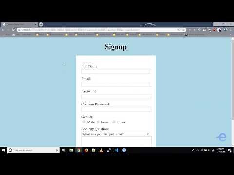 HTML - Form Methods: GET and POST