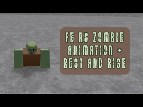 FE R6 ZOMBIE ANIMATION SCRIPT PASTEBIN