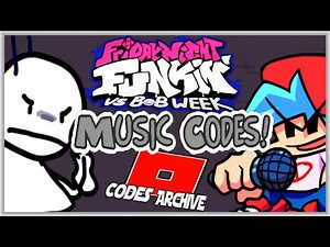 ALL Friday Night Funkin VS BOB Music IDs/Codes for ROBLOX!