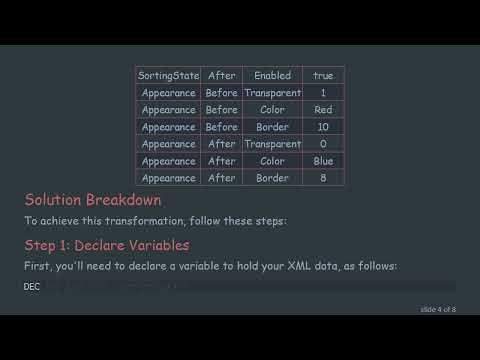 How to Insert Data into SQL Table from XML File Stored in a VARCHAR(MAX) Column