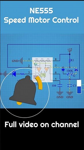 How NE555 Controls Motor Speed | PWM Explained in Action ⚡#pwm #ne555 #motorcontrol