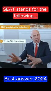 10K views · 163 reactions | SEAT method explained! How to ANSWER the difficult job interview questions? Job interview questions answers #fbreelsvideo #howtomakemoneyonline #howtopassinteeview #jobinterview #interviews #interviewskills #fypシviralシ2024 #interviewtips #interviewquestionsanswers #FacebookPage | English Tuition | Facebook