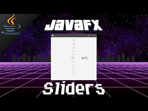 JavaFX Slider 🌡️