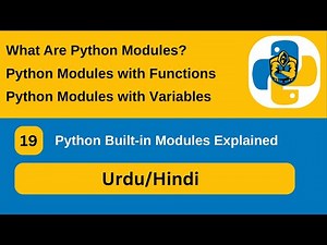 Python Modules & Built in Modules Explained with Examples