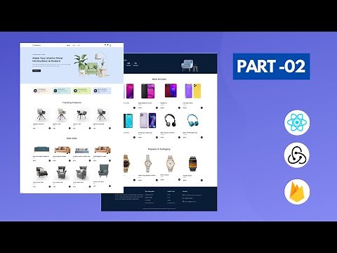 Full Stack React Ecommerce Website Design Using ReactJs, Redux Toolkit & Firebase v9 For Beginners