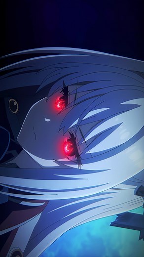 Red Eyes and White Hair Anime Characters