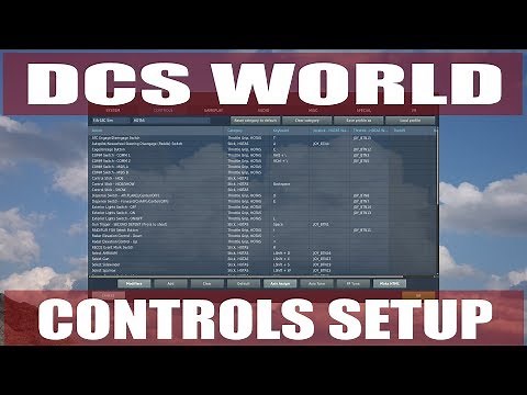 DCS World Controls Setup
