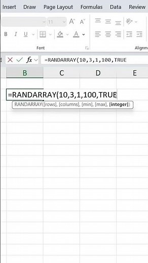 Master the RANDARRAY Function in Excel | Simplify Random Data Generation!