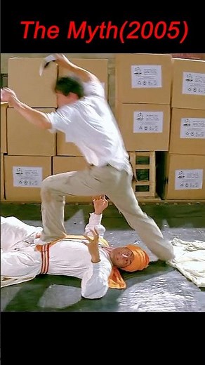 The Myth｜Jackie Chan’s Conveyor Escape — Seconds from Disaster⚡🤣