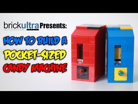 How to Build a MiNi Lego Candy Machine Pocket Sized
