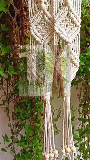 26K views · 439 reactions | #tieback #macrame #macramelove #macrameart #macrameknots #MacrameDecor #curtains #fypシ #foryoupageシ #fblifestylelife #aesthetic #omamas | Omama's G. Inside-outside | Facebook