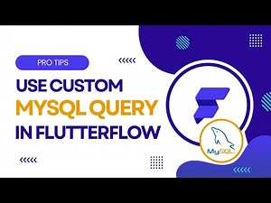 Use custom MySQL query from FlutterFlow