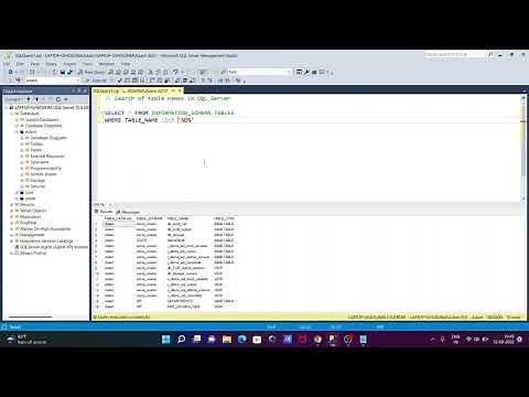 How to Search Table by Name in SQL Server