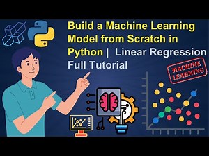 Build a Machine Learning Model from Scratch in Python | Linear Regression Full Tutorial