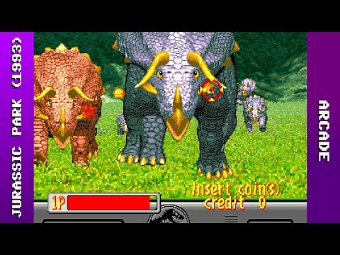 Jurassic Park Longplay (Arcade) [QHD]