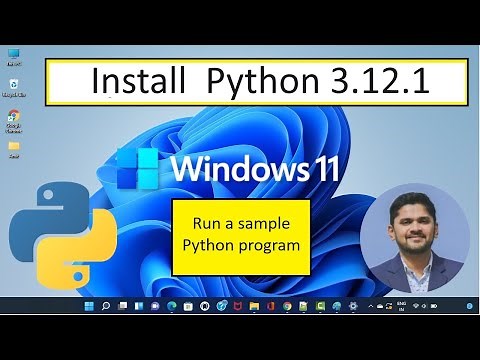 How to install Python 3.12.1 on Windows 11
