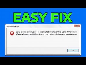 How To Fix Microsoft .NET Framework Setup Cannot Continue Because a Previous Installation Error