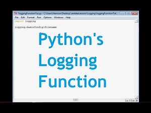 Python's Logging Function