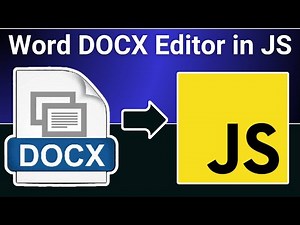 Build a Word DOCX File Viewer, Editor & Renderer in Browser Using Javascript & Bootstrap 5