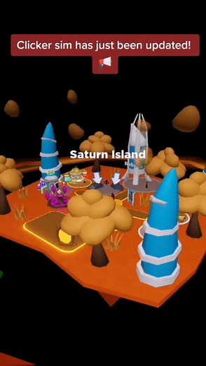 New Update on Clicker Sim – Saturn Island and New Pets!