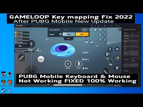 How To Fix Gameloop Key mapping Not Working Problem -PUBG Mobile Gameloop Key mapping Fix 2022