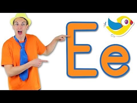 The Letter E Song - Learn the Alphabet