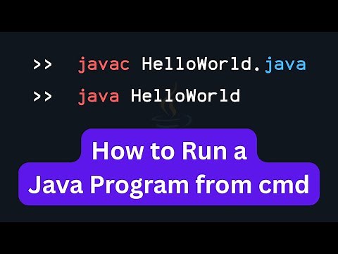 How to Compile and Run Java Programs from Command Prompt on Windows (Beginner's Guide)