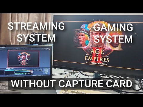 Two PC Streaming Setup WITHOUT Capture Card | OBS Studio + NDI