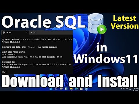 How To Install SQL Plus In Windows 11 | How To Download SQL Plus In Windows 11 | Easy Method 2025 |