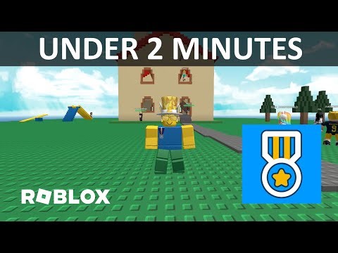 How To Make A Badge In Roblox Studio (Under 2 Minutes)