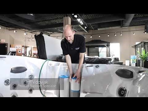 Filling your Jacuzzi® Hot Tub