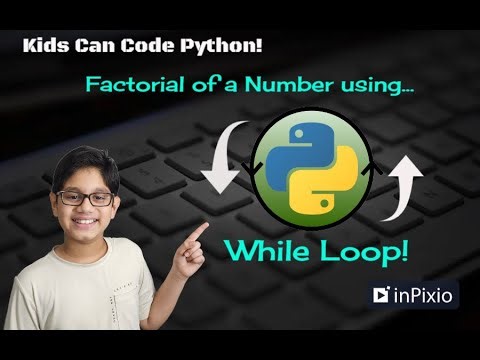 Learn Python for beginners | Lesson 10 | Factorial of a number using WHILE loop
