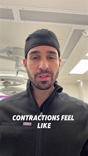 What do labor contractions feel like with an epidural? *For educational purposes* #medicine #laboranddelivery #fyp #100kveiws