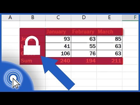 How to Lock Cells in Excel