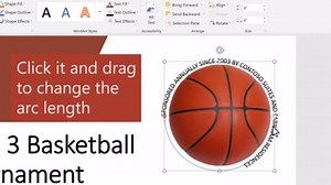 Curve text around a circle or other shape