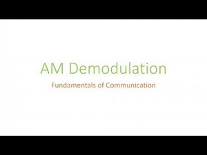 AM Demodulation | Matlab Simulation | Simulink