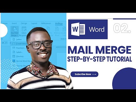 Mastering Mail Merge in Microsoft Word Step by Step Tutorial