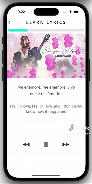 Corazon Culpable Lyrics English Translation - Anthony Santos (via LyricFluent app) #learnspanish #learnspanishwithmusic #learnspanishthroughmusic #learnspanishwithsongs #learnspanishthroughmusic #anthonysantos #corazonculpable #lyricfluent #lyricfluentspanish #learnlanguageswithmusic #learnlanguagesthroughmusic