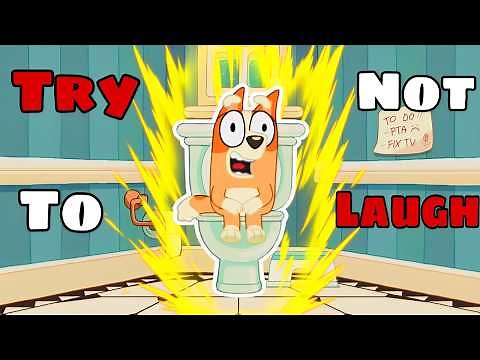 BLUEY TRY NOT TO LAUGH💀​(ULTIMATE GOOFINESS)