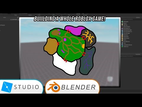 Building a Simulator Map (Blender & Roblox Studio)