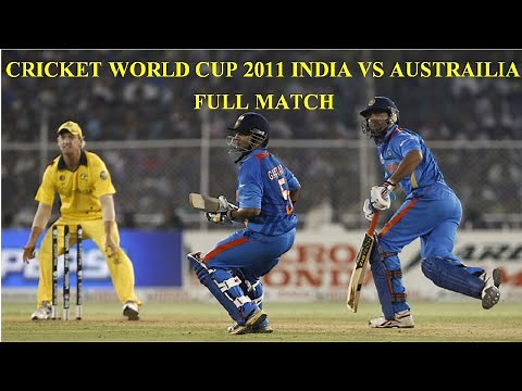 FULL MATCH INDIA VS AUSTRAILIA WORLD CUP 2011 | SPORT ONE 11