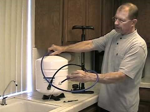 How To Re-inflate or Re-Pressurize A Storage Tank To A Reverse Osmosis Filtration System (RO)