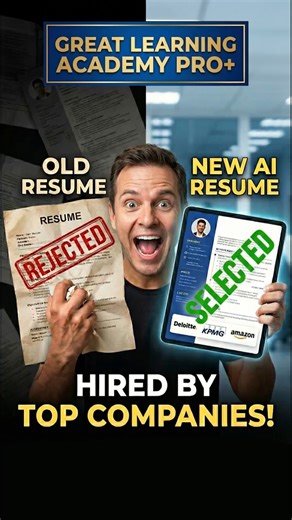 AI Resume Builder by Great Learning: Create ATS-Friendly Resumes in Minutes