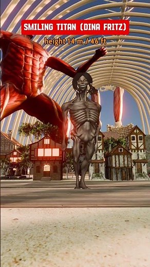 Attack On Titan Size Comparison 2024 #aot #attackontitan