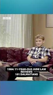 1984: JUDE LAW the schoolboy FILM CRITIC | Breakfast Time | BBC Archive