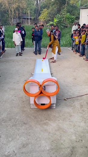 Interactive Outdoor Game with Fun Target Challenge