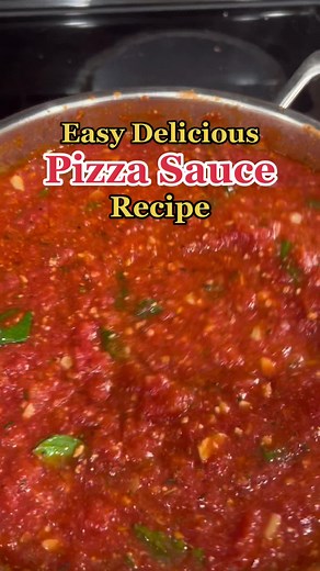 Easy and Delicious Pizza Sauce Recipe